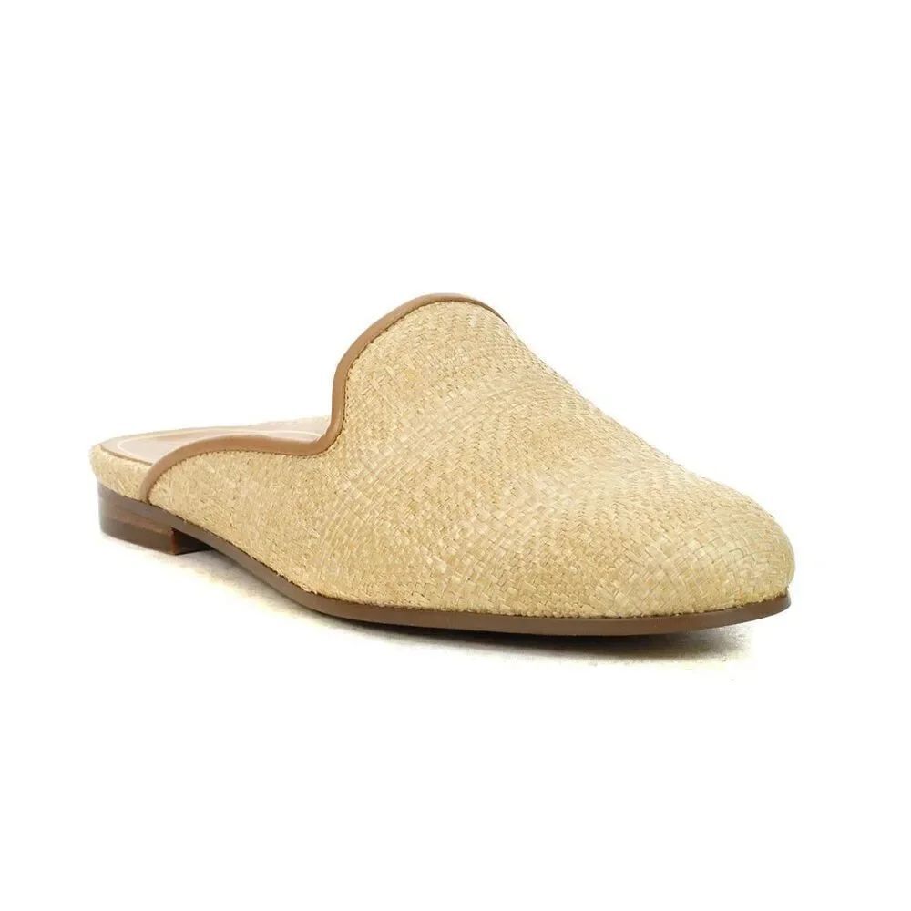 Vionic Women's Willa Mule Raffia Slip-On Loafers Size 10